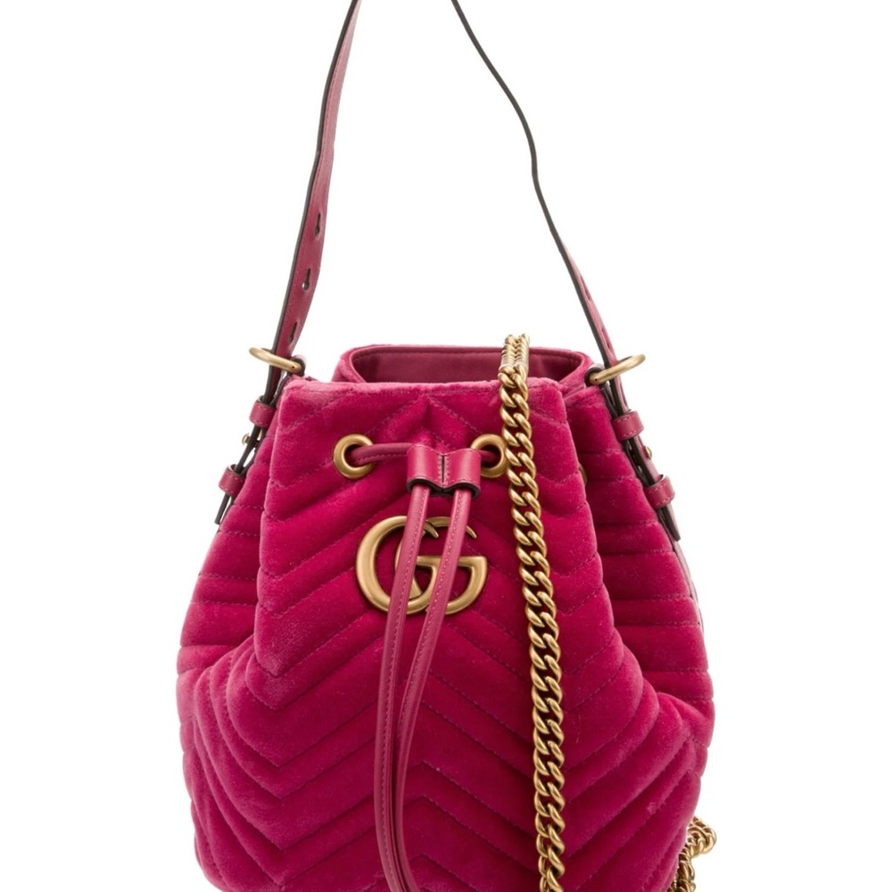Gucci Velvet Matelasse Bag